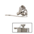 Mini Polished Stainless Steel Flask Funnel